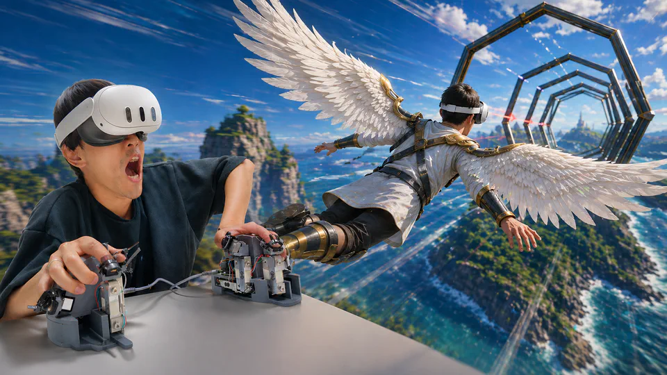 Flying at Your Fingertips